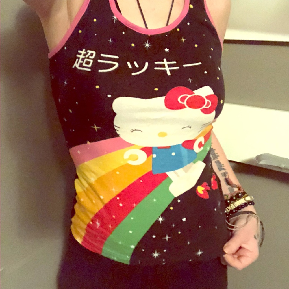 Hello Kitty Lego tank top retro
